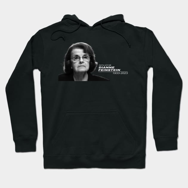 Dianne Goldman Berman Feinstein - Remember Hoodie by KIJANGKIJANGAN